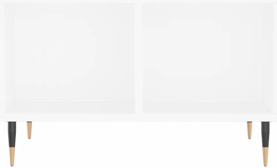 vidaXL Τραπεζάκι Σαλονιού Λευκό 60x50x36,5 εκ. από Επεξεργασμένο Ξύλο