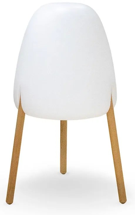 Φωτιστικό Δαπέδου Rocket 70 LUMRCK070INOUTNW Φ38x70cm 1xE27 860Lm 3000K-6500K White-Natural