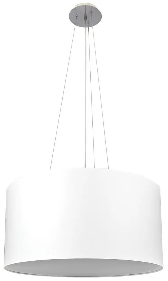 Φωτιστικό Οροφής White VK/03100PE/W VKLed Metal, Fabric