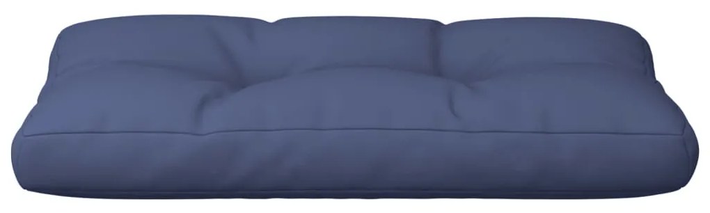 vidaXL Μαξιλάρι Παλέτας Ναυτικό Μπλε 120 x 40 x 12 εκ. Υφασμάτινο