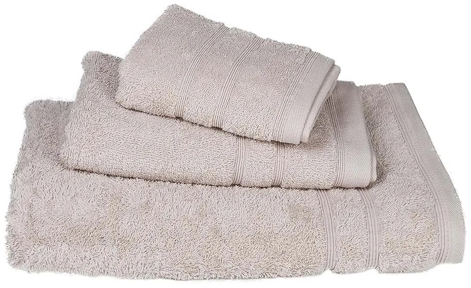 Πετσέτα ΚΟΜΒΟΣ Πεννιέ 500γρ/μ2 Άμμου Προσώπου 50x90