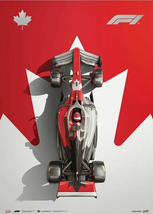 Εκτύπωση τέχνης Formula 1 ® - Canadian Tribute - 2024