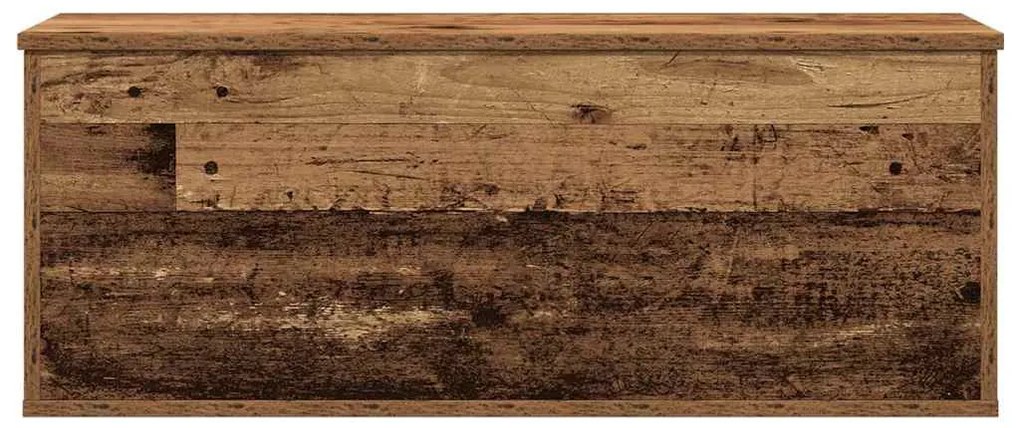 vidaXL Κουτί Αποθήκευσης από Παλιό Ξύλο 90x35x35 εκ.
