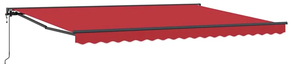 vidaXL Σκηνίτσα Αναδιπλούμενη Κόκκινο 450 x 300 εκ