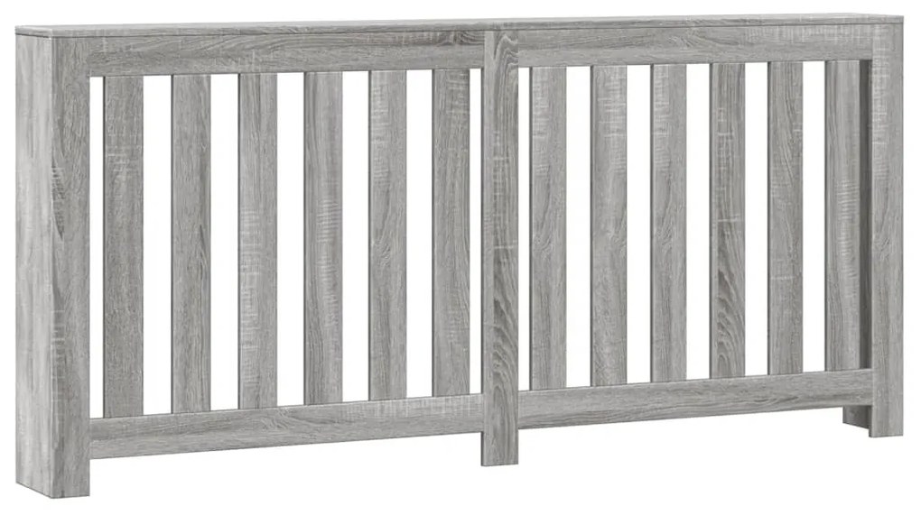 Κάλυμμα Καλοριφέρ Γκρι Sonoma 175x20x82 εκ Επεξεργασμένο Ξύλο 852758