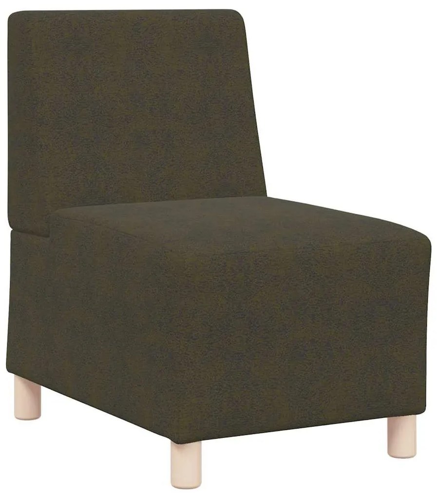 vidaXL Μοναδικός Καναπές χωρίς Χερούλια 2 pcs Πράσινο 55 x 74 x 82 εκ.