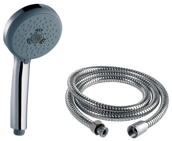 Shower Set , Τηλέφωνο 3 θέσεων και  Σπιράλ Τηλεφώνου Χρωμέ 15142