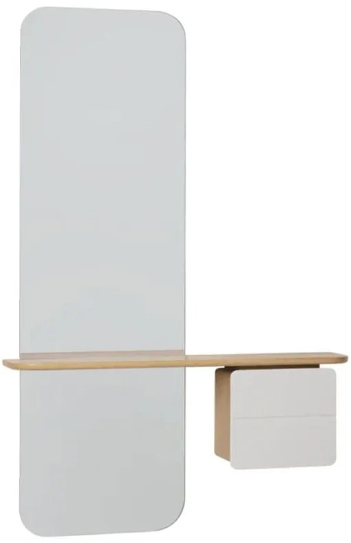 Καθρέπτης Τοίχου One More Look 5620C5620-7 78x15x118cm Oak Nuance Mist Umage