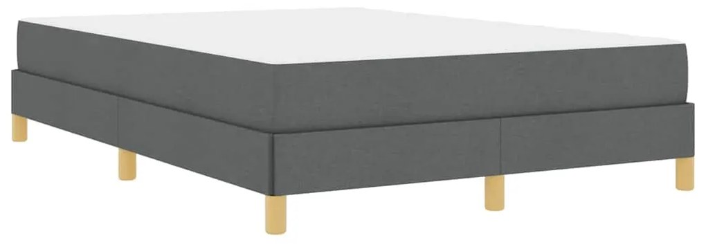 vidaXL Κρεβάτι με ελατήρια Ταμπά, Καφέ 140 x 200 cm