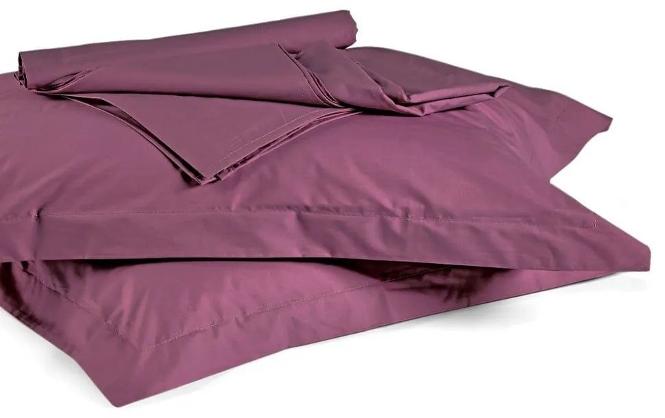 Σεντόνι True Col 0501 Purple Kentia King Size 280x270cm 100% Βαμβακερό Περκάλι