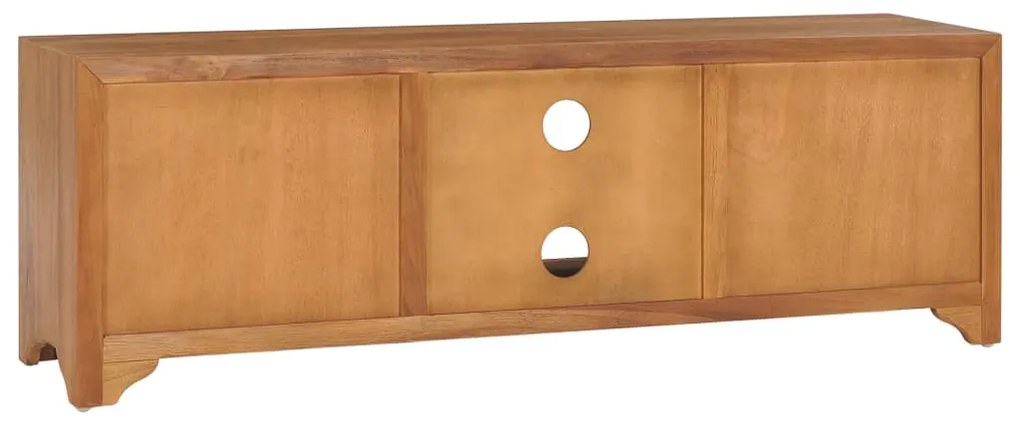vidaXL Έπιπλο Τηλεόρασης 120 x 30 x 40 εκ. από Μασίφ Ξύλο Teak