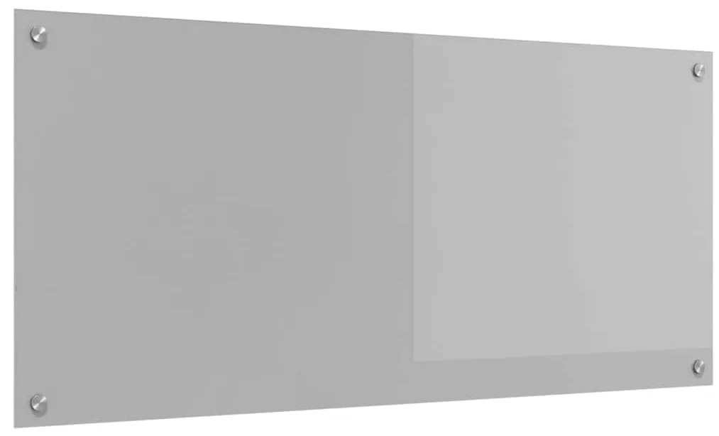 vidaXL Πίσω Πάνελ Κουζίνας Ανοιχτό γκρι 110 x 50 x 0,6 εκ.