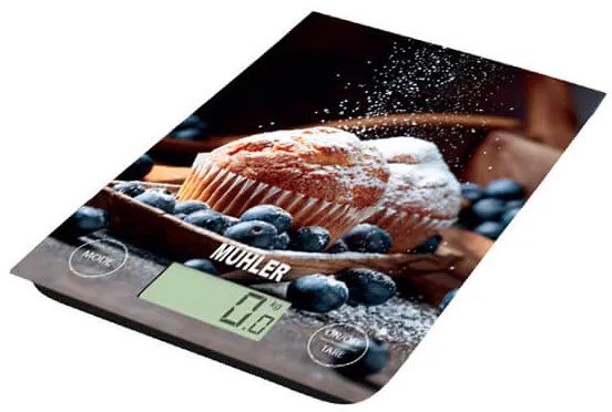 Muhler KSC-2027 Ψηφιακή Ζυγαριά Κουζίνας 1gr/5kg Sweet