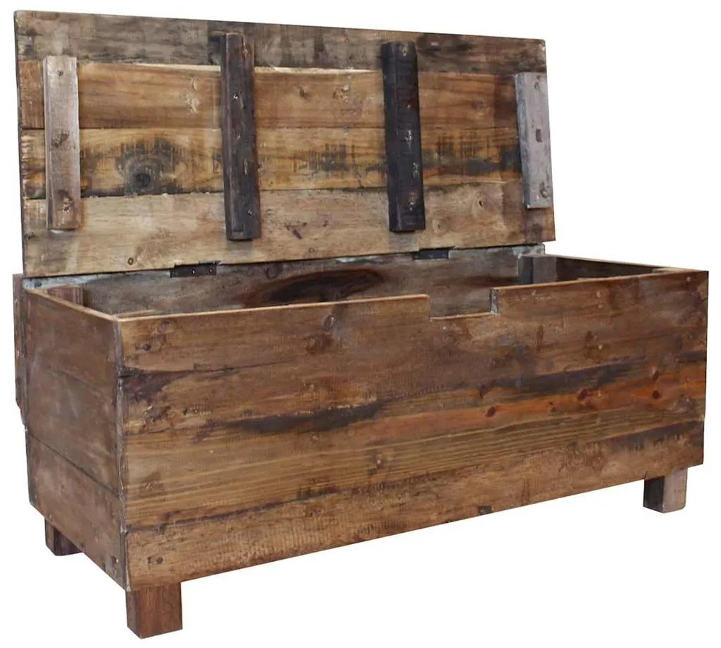 vidaXL Πάγκος 86 x 40 x 60 εκ. από Μασίφ Μαόνι