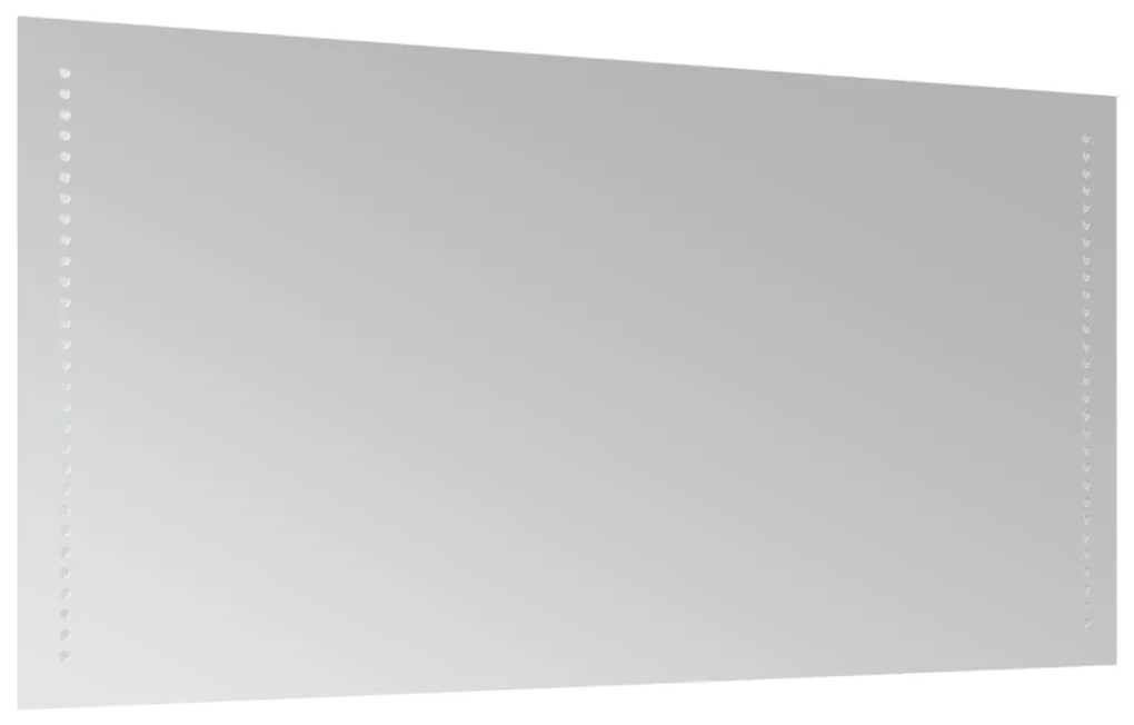 vidaXL Καθρέφτης Μπάνιου με LED 50x100 εκ.