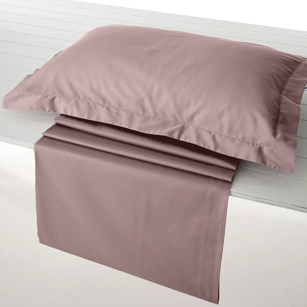 Σεντόνι King Size Με Λάστιχο (180x200+40) Vesta Athena Ροζ