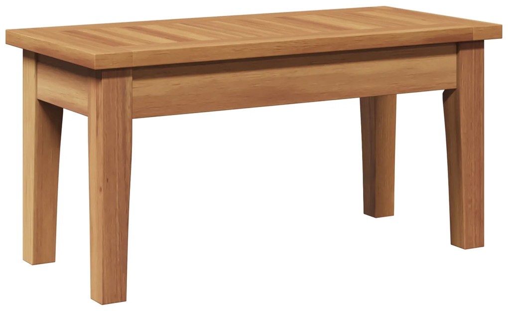 vidaXL Σετ Παγκάκι Κήπου 4 pcs Καφέ και Κρέμα 2 θέσεων Μέγεθος: Μεσαίο