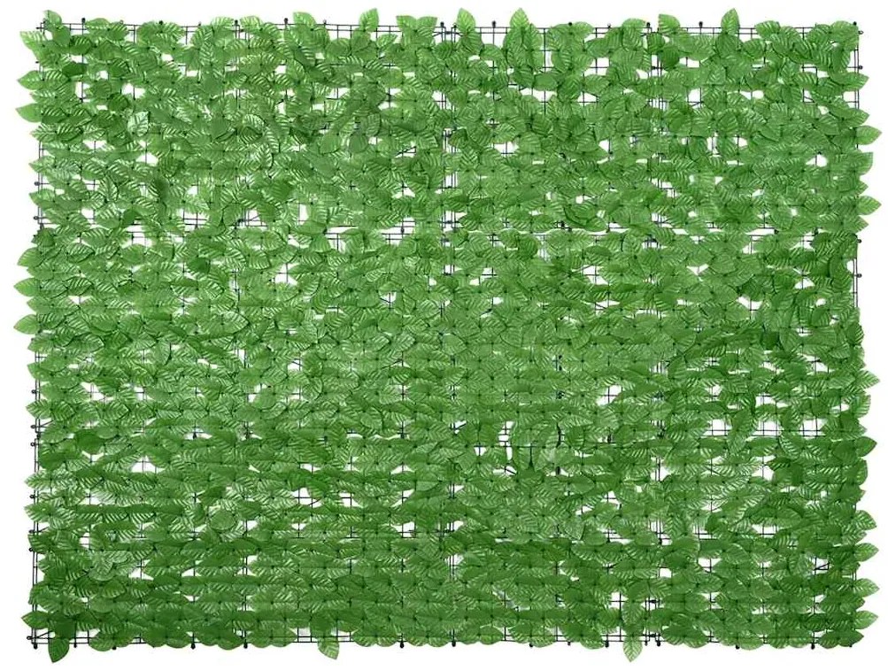 vidaXL Διαχωριστικό Βεράντας 200 x 150 εκ. με Πράσινα Φύλλα
