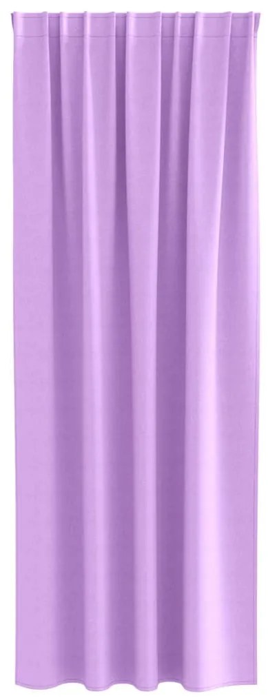 vidaXL Κουρτίνες με κουρτίνες 2 pcs Μοβ 225x140εκ. Πολυεστέρας