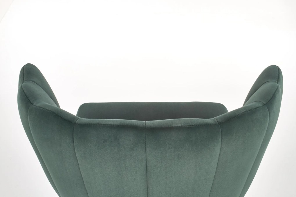 K386 chair, color: dark green DIOMMI V-CH-K/386-KR-C.ZIELONY