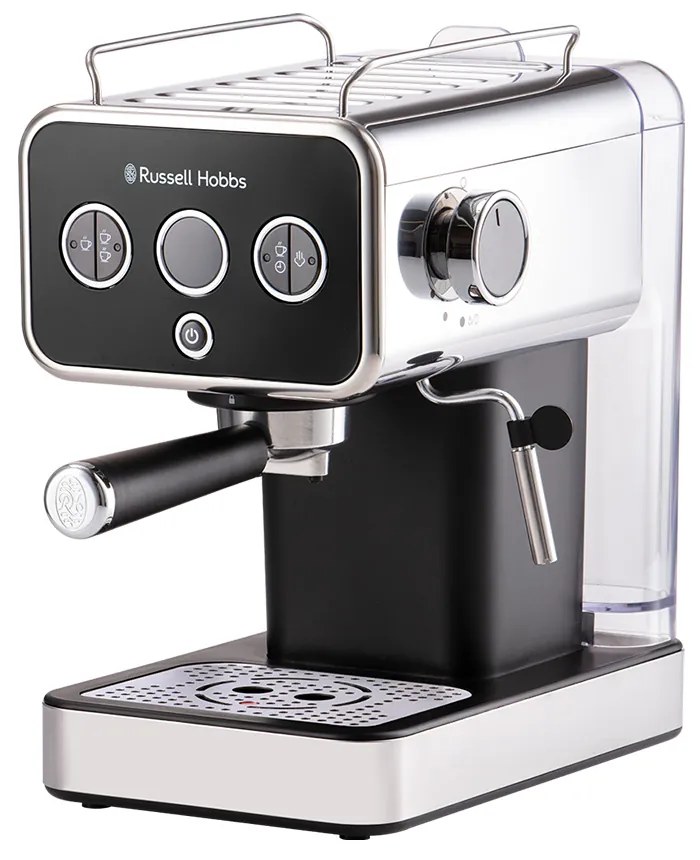 Russell Hobbs 26450-56 Aυτόματη Μηχανή Espresso 1350W Πίεσης 15bar, Μαύρη