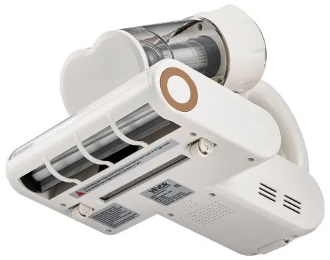VEVOR Mattress Vacuum Cleaner with 18Kpa Powerful Suction HEPA Filter 550W White