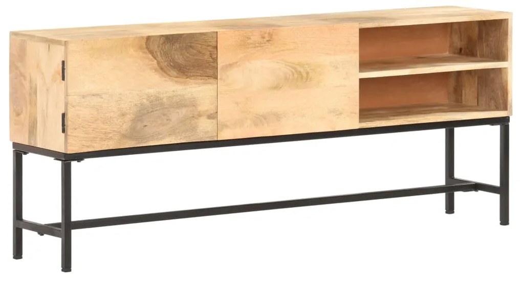 vidaXL Κονσόλα 145 x 30 x 60 εκ. από Μασίφ Ξύλο Μάνγκο
