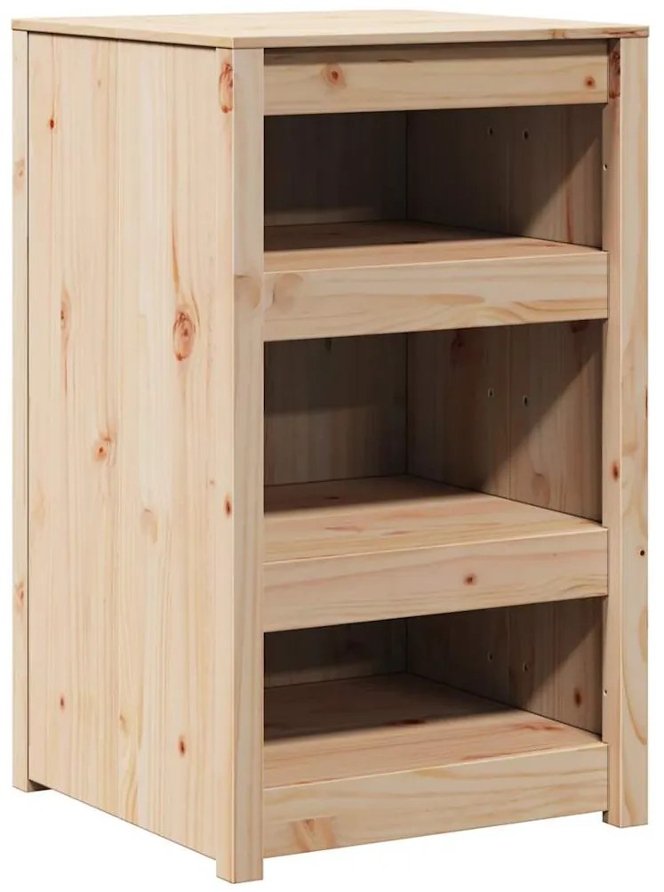 vidaXL Ντουλάπα Κουζίνας Καφέ 55 x 55 x 92 cm Μασίφ ξύλο πεύκου
