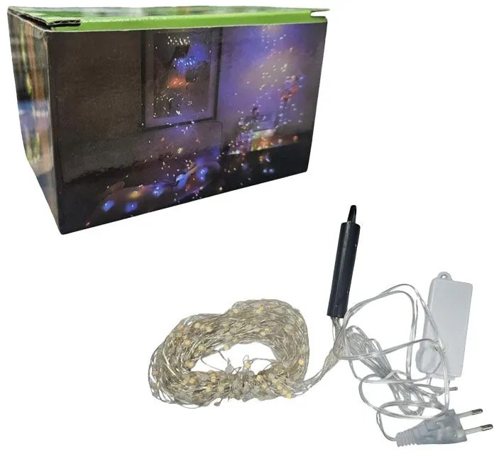 Λαμπάκια LED Διακοσμητικά 2m Κίτρινο/Θερμό - LED Decorative String Lights-082355-191760