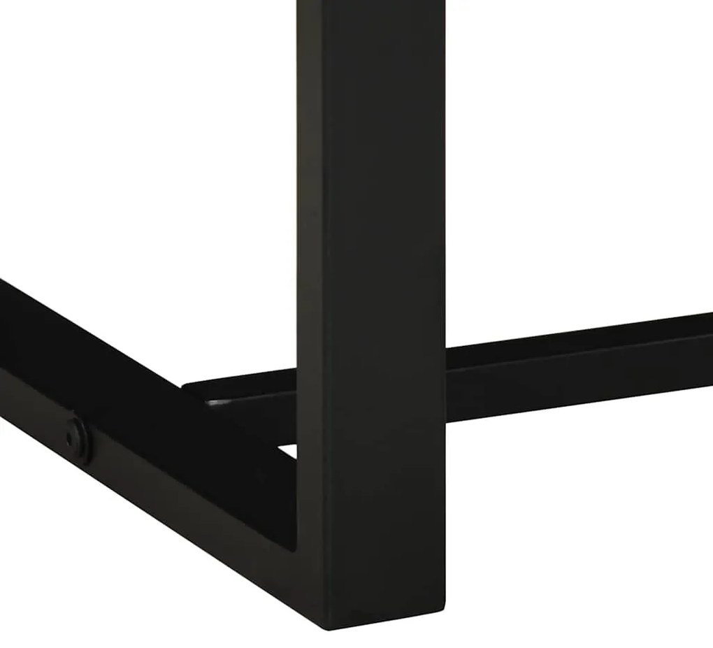 Πάγκος vidaXL Πολύχρωμος 80x35x45 cm Στερεό ξύλο αναγεννημένο