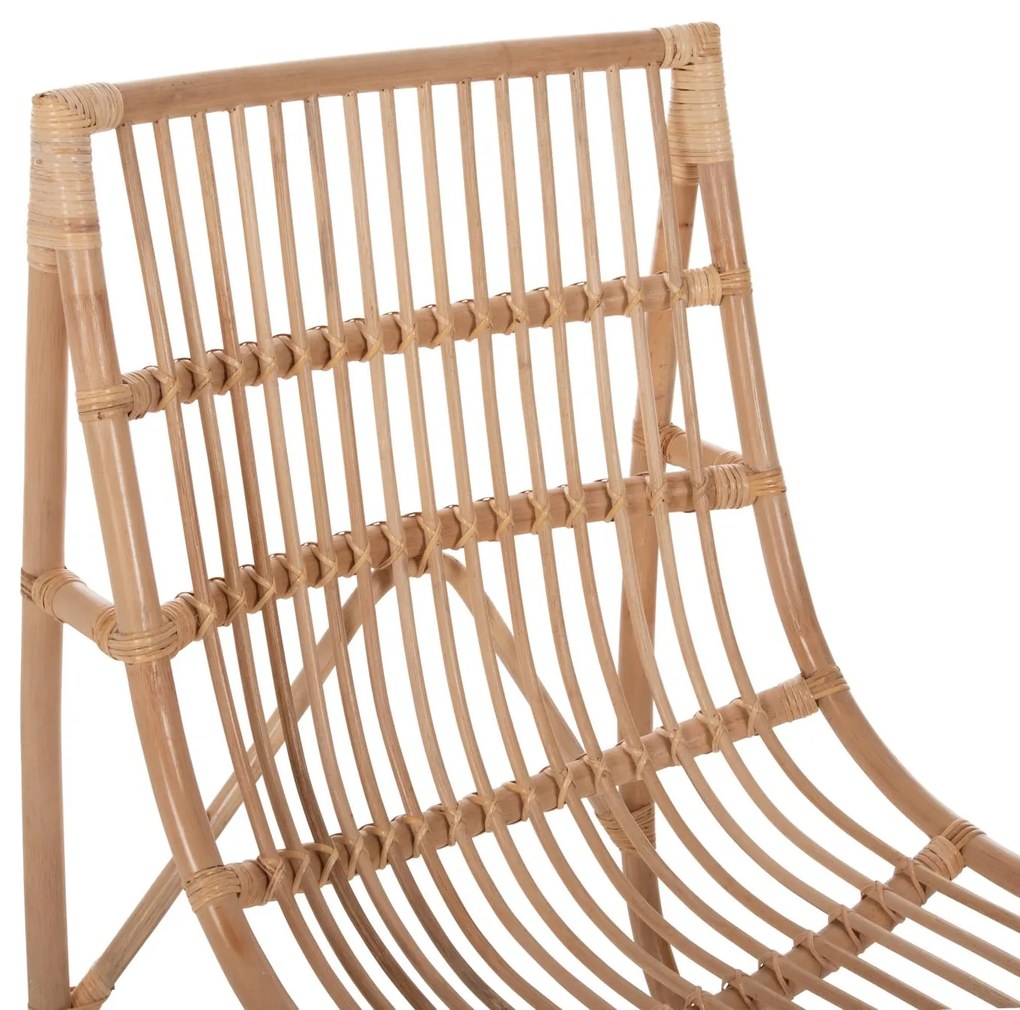 ΠΟΛΥΘΡΟΝΑ GRINN  ΡΑΒΔΟΙ RATTAN ΣΕ ΦΥΣΙΚΟ 56,5x73,5x79,5Υ εκ.