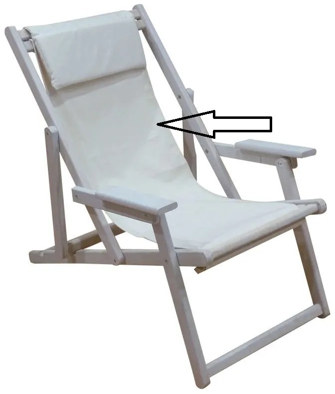 TORINO ΥΦΑΣΜΑ ΕΚΡΟΥ ΜΕ ΜΑΞΙΛΑΡΙ ΓΙΑ ΣΕΖΛΟΝΓΚ 118X43εκ. ZITA PLUS 118X43εκ.