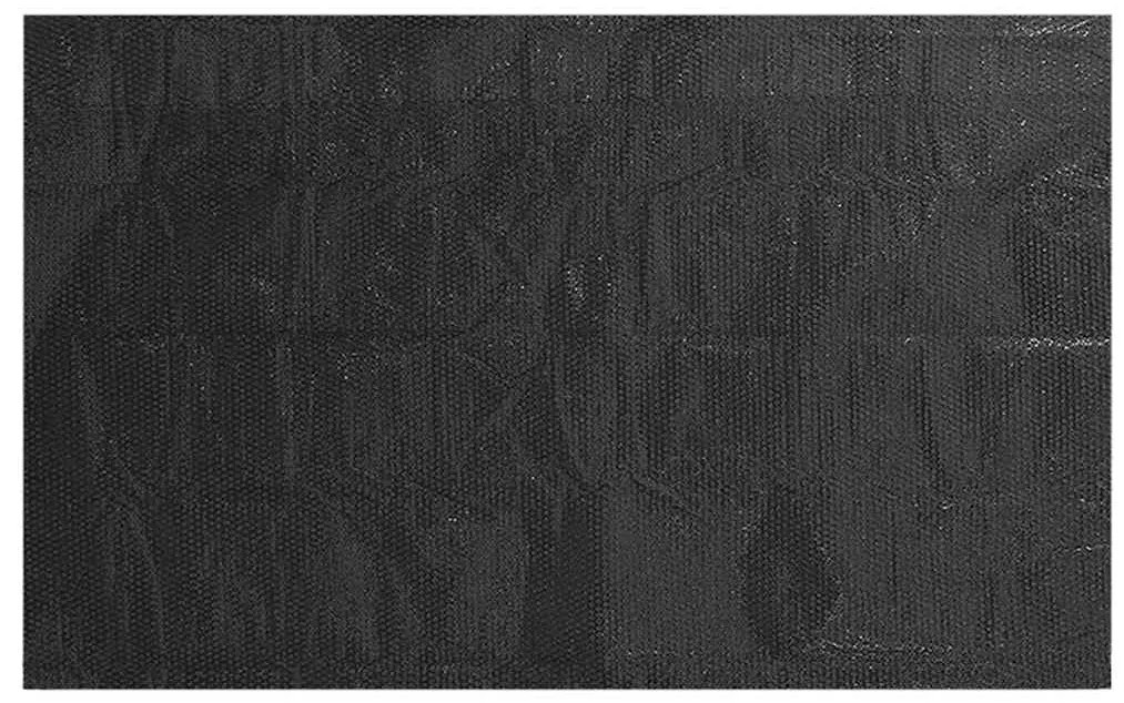 vidaXL Κάλυμμα Πισίνας Μαύρο 732 x 366 εκ. από Πολυαιθυλένιο