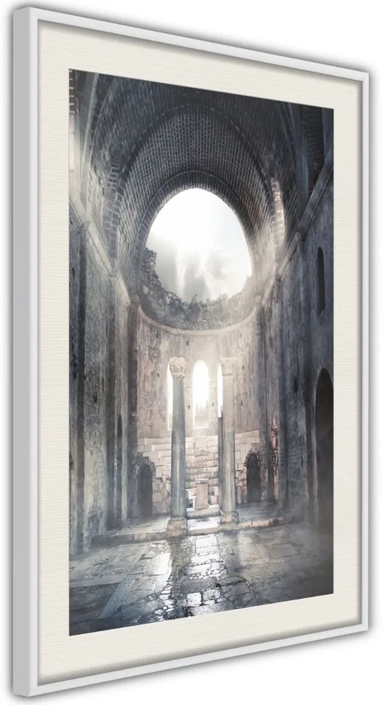 Αφίσα - Ruins of a Cathedral - 20x30 - Χρυσό - Χωρίς πασπαρτού