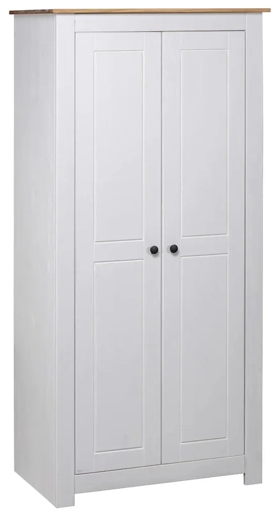 vidaXL Ντουλάπα 80 x 50 x 171,5 εκ. από Μασίφ Ξύλο Πεύκου Σειρά Panama