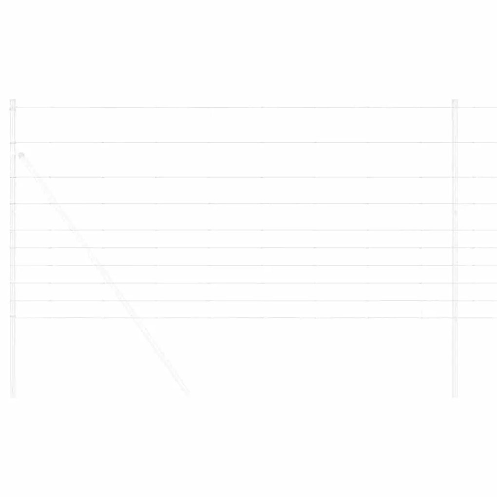 vidaXL Περίφραξη αγρού Γκρι 1.2 x 10 m Ατσάλι