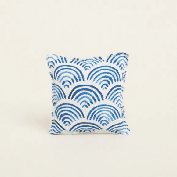 Beauty Home ΜΑΞΙΛΑΡΑΚΙ 10 x 10 cm ΜΠΛΕ ΚΥΜΑΤΑ