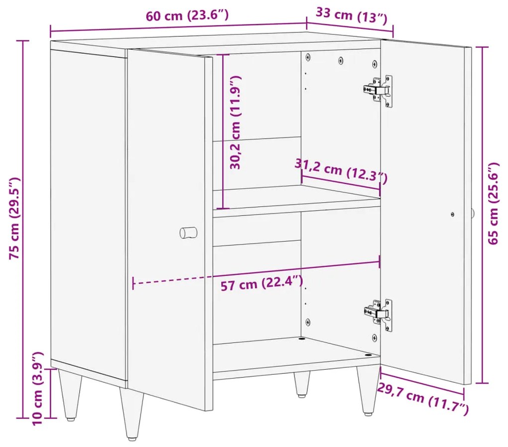 ΒΟΗΘΗΤΙΚΟ ΝΤΟΥΛΑΠΙ 60 X 33 X 75 ΕΚ. ΑΠΟ ΜΑΣΙΦ ΞΥΛΟ ΜΑΝΓΚΟ 358322