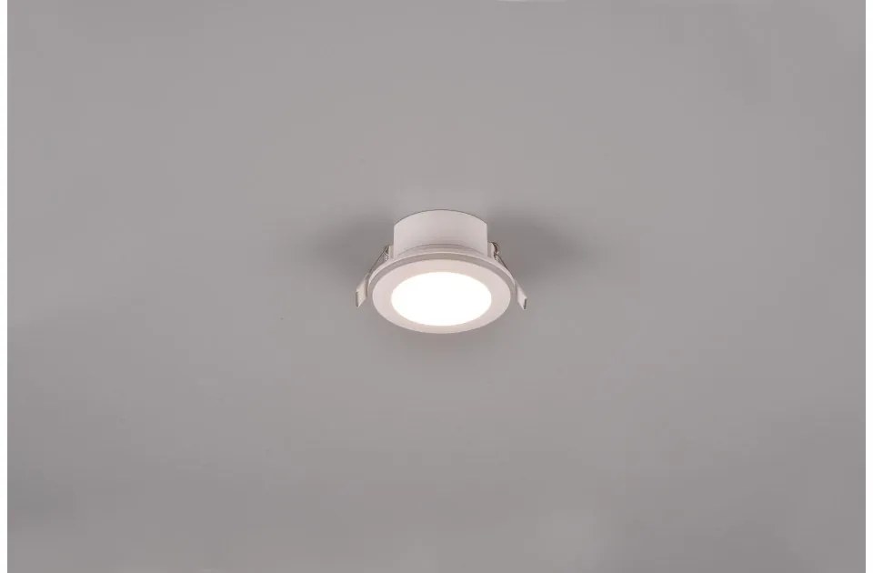 Χωνευτό Σποτ Φωτιστικό Οροφής Τοίχου RGBW 1xLED 4W 1xLED 1W Dimmer Argus Lighting-653610131-Λευκό 653610131