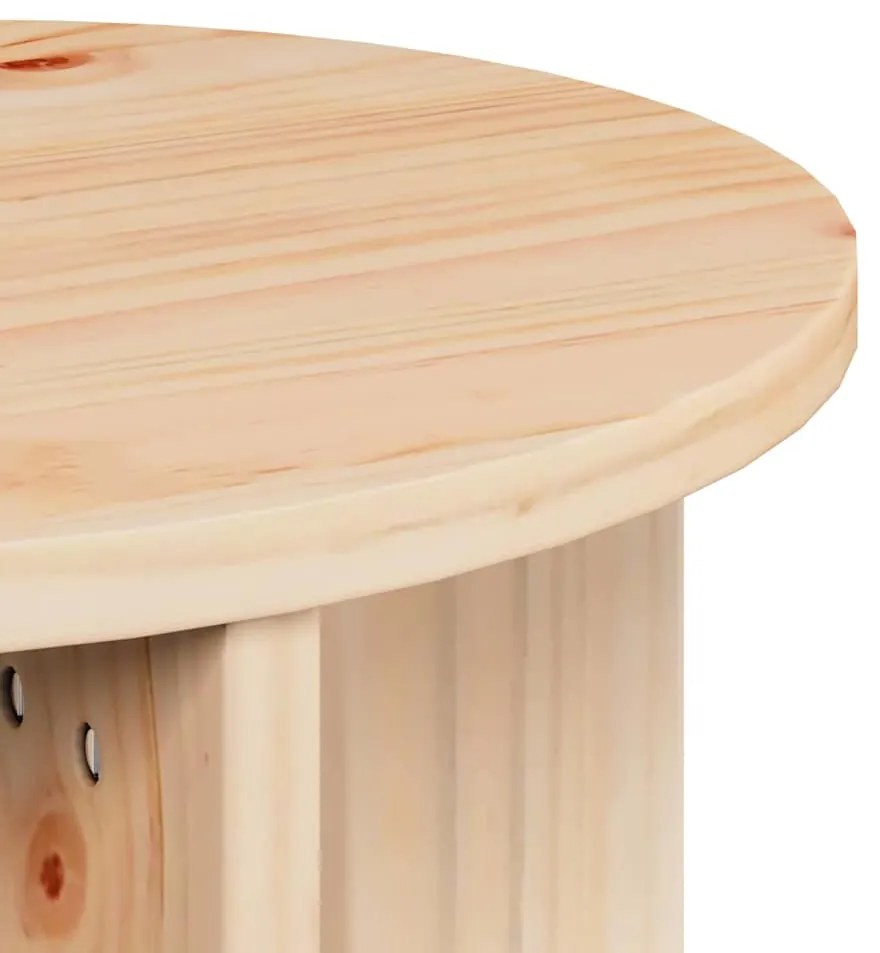 vidaXL Τραπεζάκι σαλονιού 2 pcs Φυσικό 41.5 x 41.5 x 44 cm