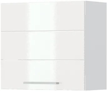Ντουλάπι κρεμαστό Hudson V5-60-1K-Λευκό - Λευκό γυαλιστερό