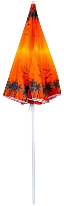 Ομπρέλα παραλίας Muhler U5037 651449, 180x180 cm, Χωρίς βάση, Βραχίονας σπασίματος, 8 πλευρές, Ποικιλία