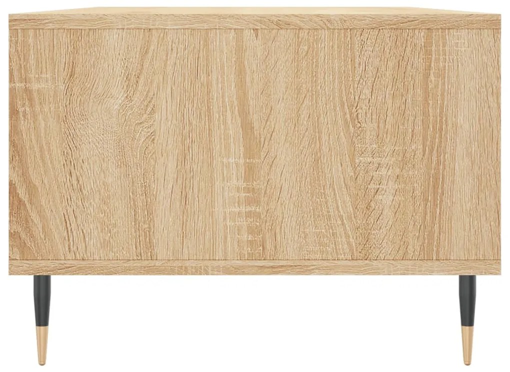 vidaXL Τραπεζάκι Σαλονιού Sonoma Δρυς 90x50x36,5 εκ. Επεξεργασμ. Ξύλο