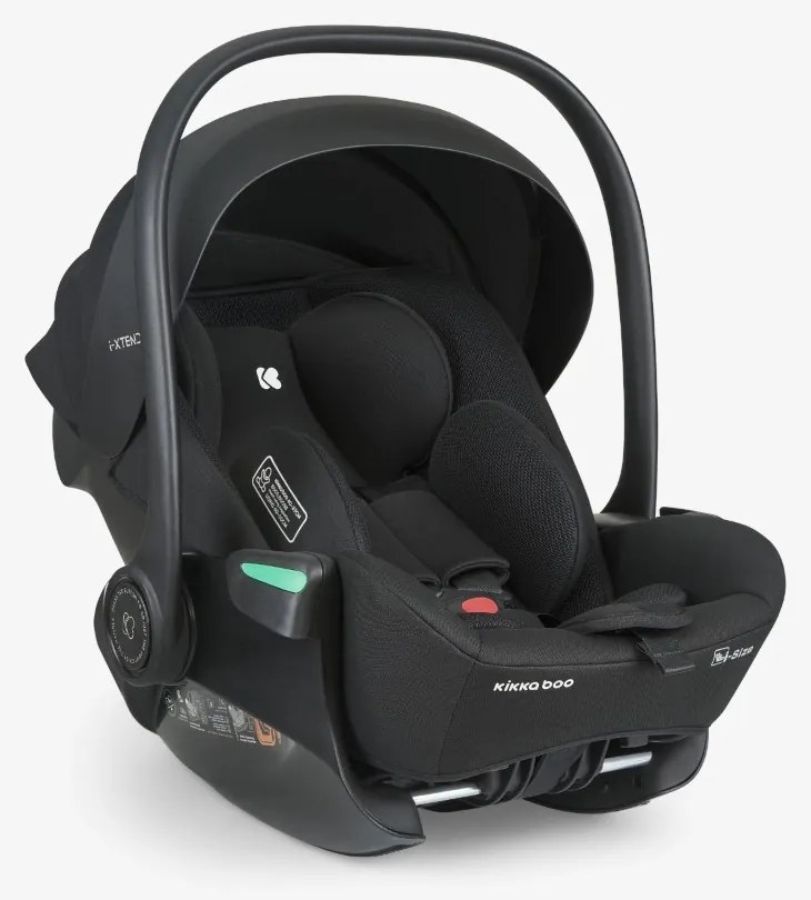 KIKKA BOO ΚΑΘΙΣΜΑ ΑΥΤΟΚΙΝΗΤΟΥ i-SIZE 40-87 CM i-XTEND BLACK 41002170004