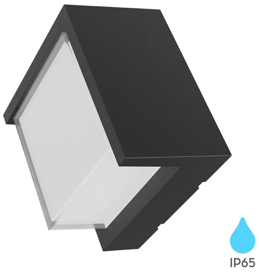 Φωτιστικό Επίτοιχο Braytron BG38-01101 Μαύρο Ματ (Black Mat) 3000K