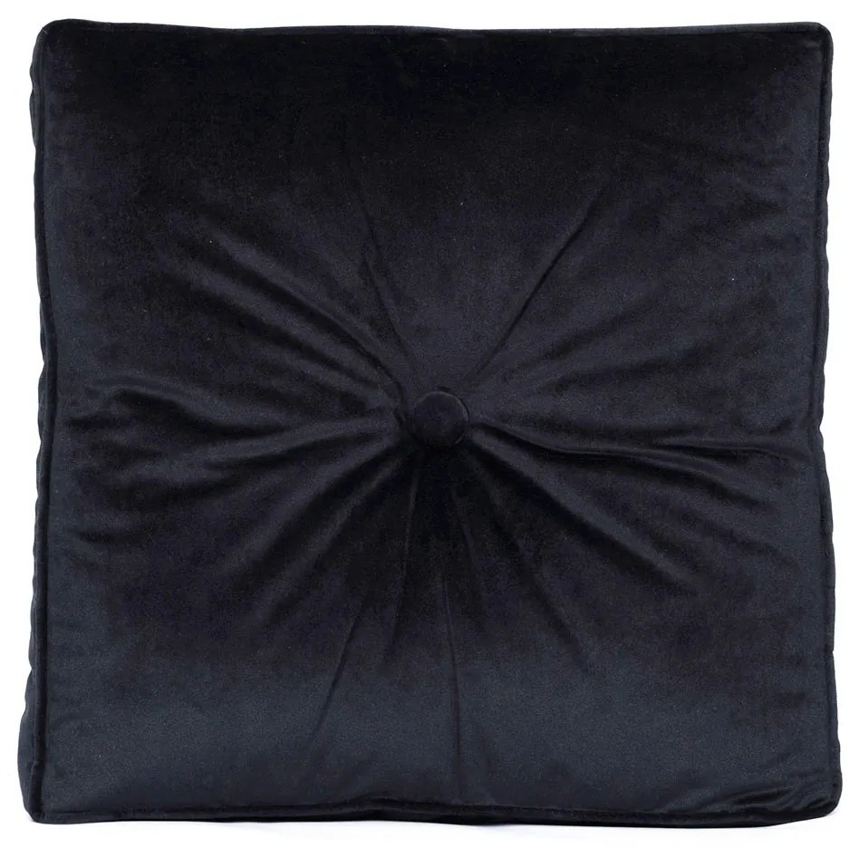 Βελουτέ Μαξιλάρα Δαπέδου (45x45) Palamaiki VF807 Black
