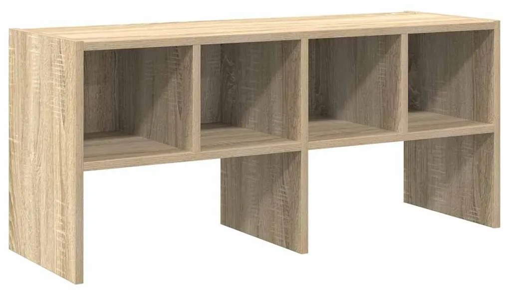 Ράφι παπουτσιών στοιβαζόμενο Sonoma Oak 89,5x30x40 cm - Καφέ