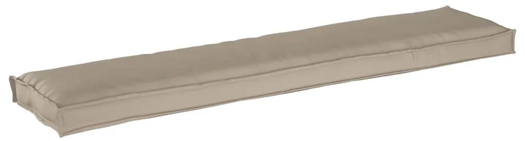 vidaXL Σετ Μαξιλαριών Πάγου 2 pcs Taupe 180 x 40 x 8 εκ. Ύφασμα Oxford