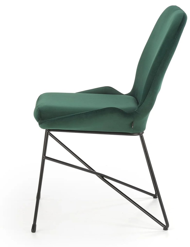 K454 chair color: dark green DIOMMI V-PL-K/454-KR-C.ZIELONY