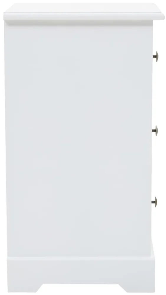 vidaXL Κομοδίνο 35 x 32 x 59 εκ. από MDF και Ξύλο Πεύκου